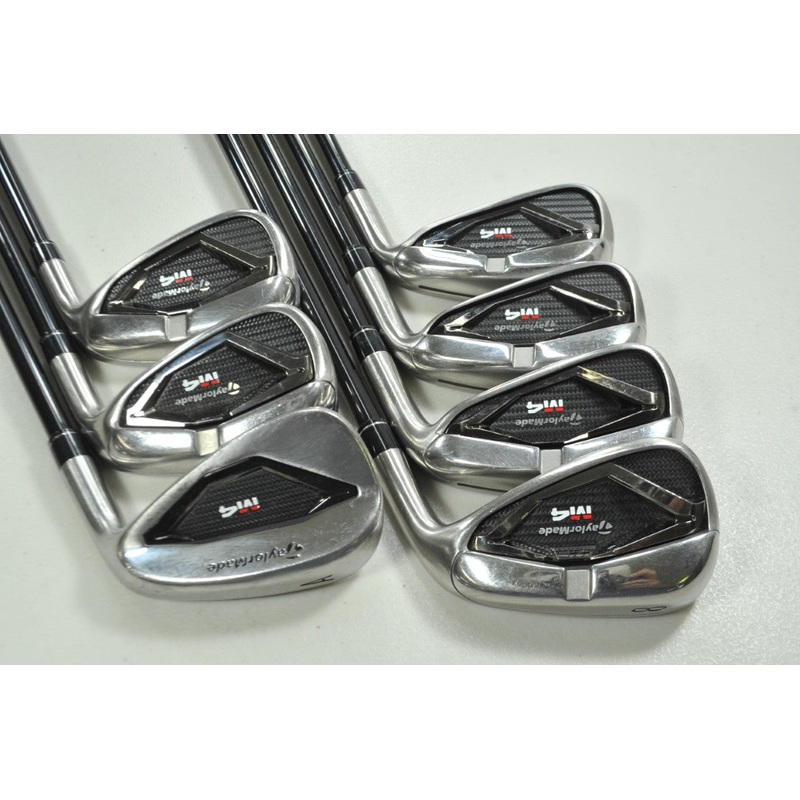 TaylorMade M4 5-PW,AW Iron Set Senior Flex Right Atmos Red 5 Graphite # 199832