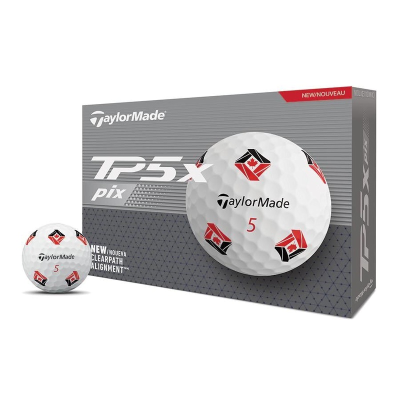 Taylormade TP5x Pix Canada Golf Balls – One Dozen