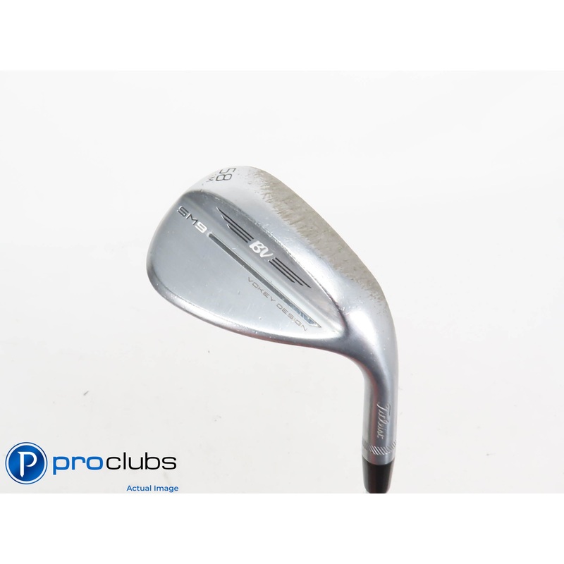 Titleist Vokey SM9 Chrome 58*(8*) Wedge M-Grind – Vokey Wedge Flex – 416800