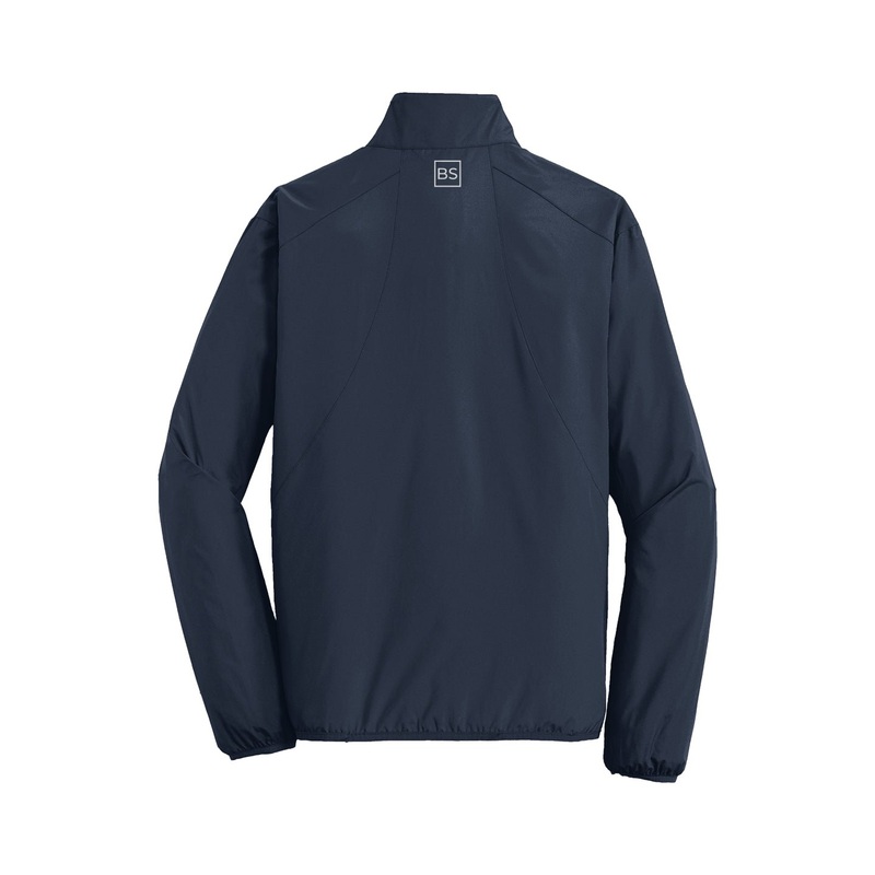 Black Square Golf Zephyr Full Zip Jacket