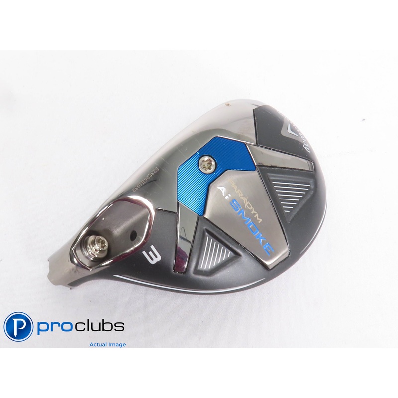Left Handed Callaway PARADYM Ai Smoke 18* 3 Hybrid – Head Only – 432311