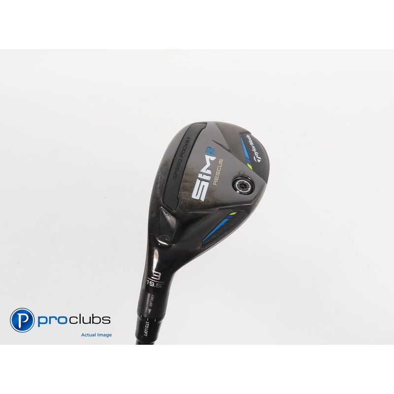 Left Handed TaylorMade SIM2 Rescue 19.5* 3 Hybrid -Tensei AV Blue Regular 315442