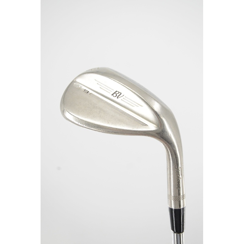 Titleist Vokey SM9 Brushed Steel 58 Degree Wedge S Flex 35″