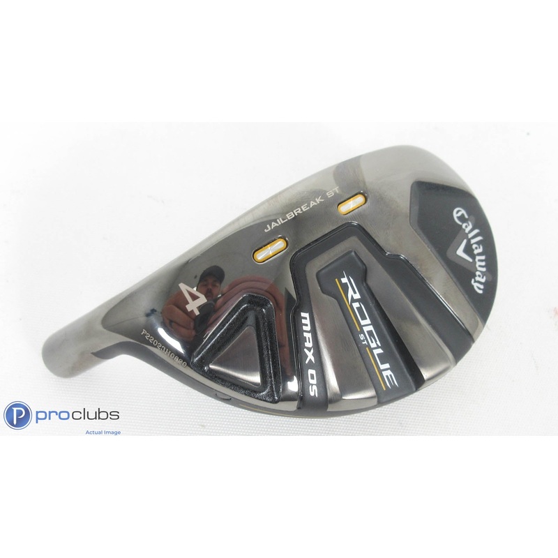 Mint! Left Handed Callaway Rogue ST MAX OS 21* 4 Hybrid -Head Only- 368306