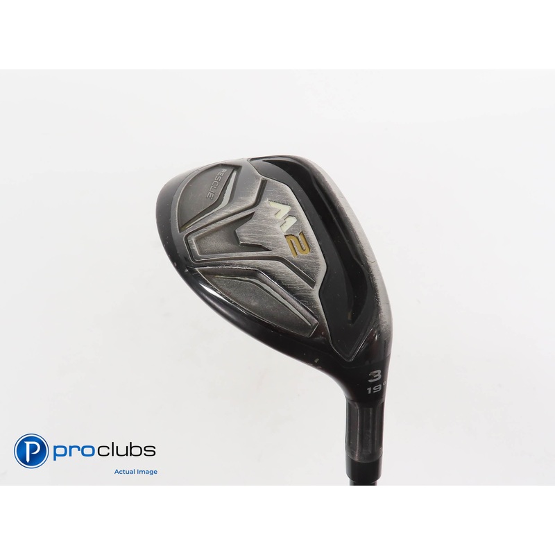 TaylorMade 2016 M2 Rescue 19* 3 Hybrid – M2 REAX 75g Stiff Flex – 316020