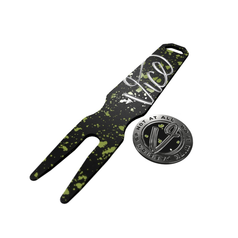VICE Golf Gator Divot Tool + Ball Marker Set
