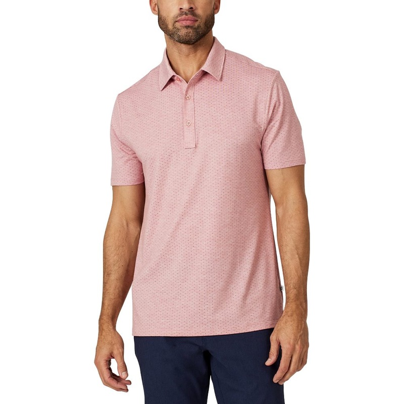 7Diamonds Nikos Golf Polo Red – SS/FA23 Men
