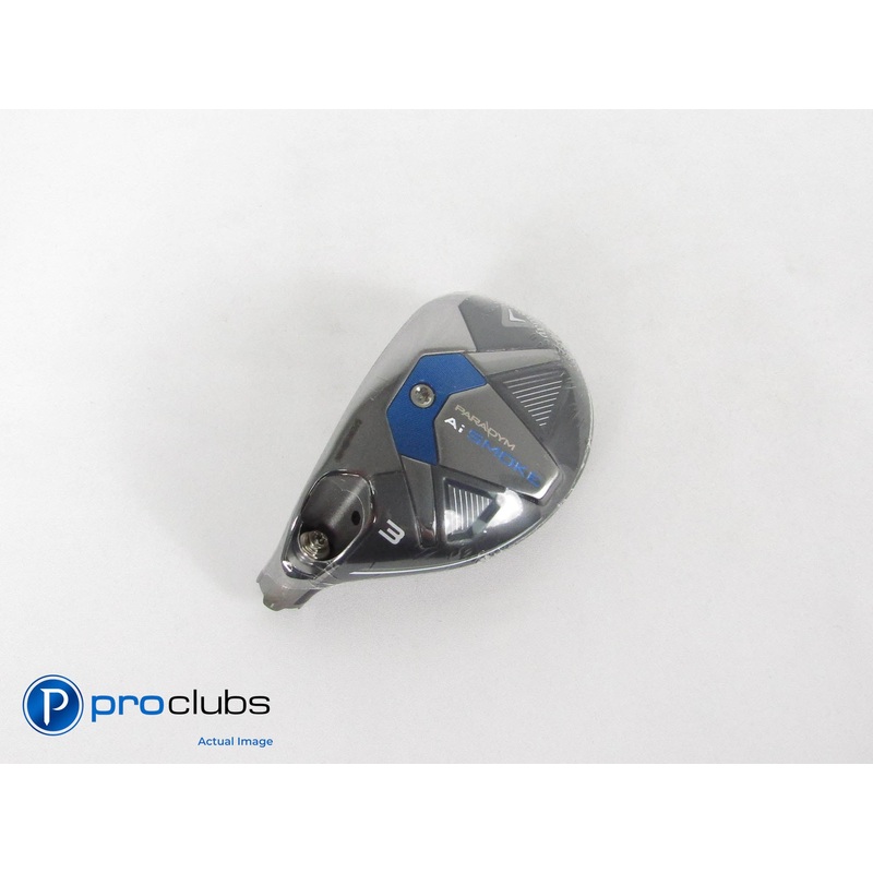 New! Left-Handed Callaway Paradym Ai Smoke 18* 3 Hybrid – Head Only – 430616