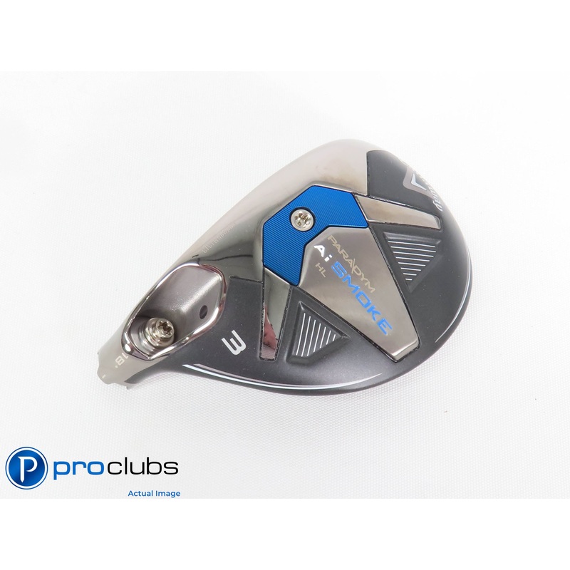Nice Left Handed Callaway Paradym Ai Smoke HL 18* 3 Hybrid HEAD ONLY 439447