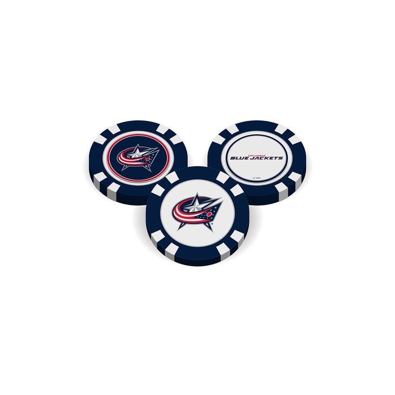 Team Golf COLM Blue Jackets Ball Markers