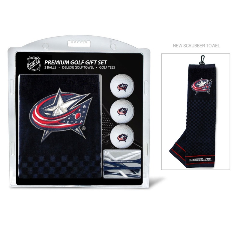 Team Golf COLM Blue Jackets Golf Gift Sets