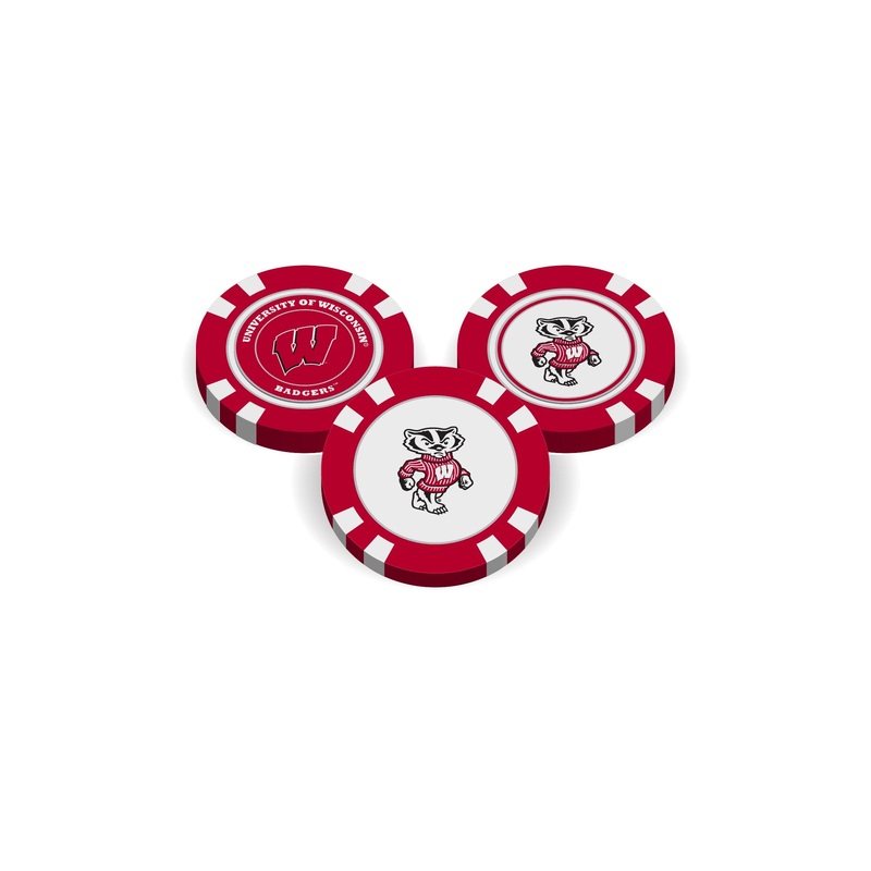Team Golf Wisconsin Ball Markers