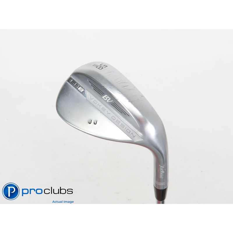Titleist Vokey SM8 Chrome 58*(10*) WEDGE S-Grind – Vokey Wedge Flex 414101