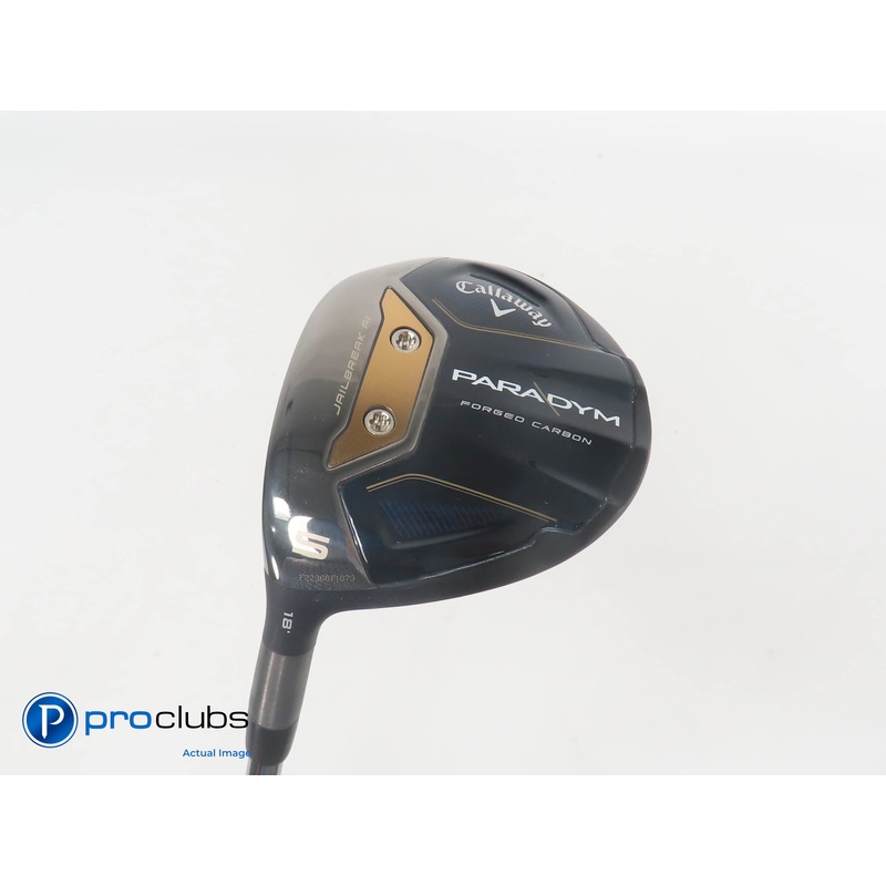 Excellent! Left Handed Callaway PARADYM 18* 5 Wood – Quaranta 50 Regular 381041