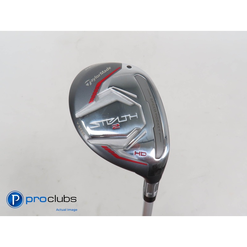 Ladies TaylorMade Stealth 2 HD 27* 5 Hybrid – Ascent 45g Ladies Flex – 398996