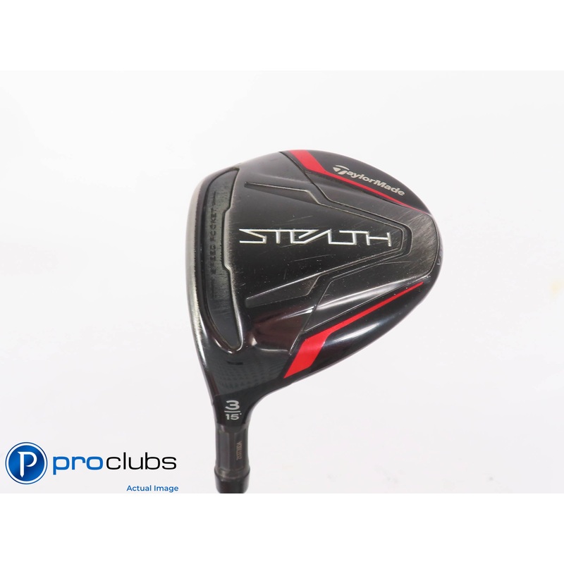 Left Handed TaylorMade Stealth 15* 3 Wood – Mitsubishi Kai’li Blue Stiff #448714