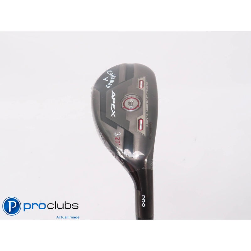 New! Callaway 21′ Apex Pro 20* 3 Hybrid – Fuji Pro 2.0 8-S Stiff Flex – 447159
