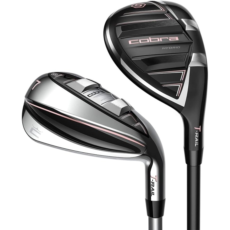 New Ladies Cobra T-Rail 2023 Combo Irons 5H,6-Pw,Sw Graphite #423948