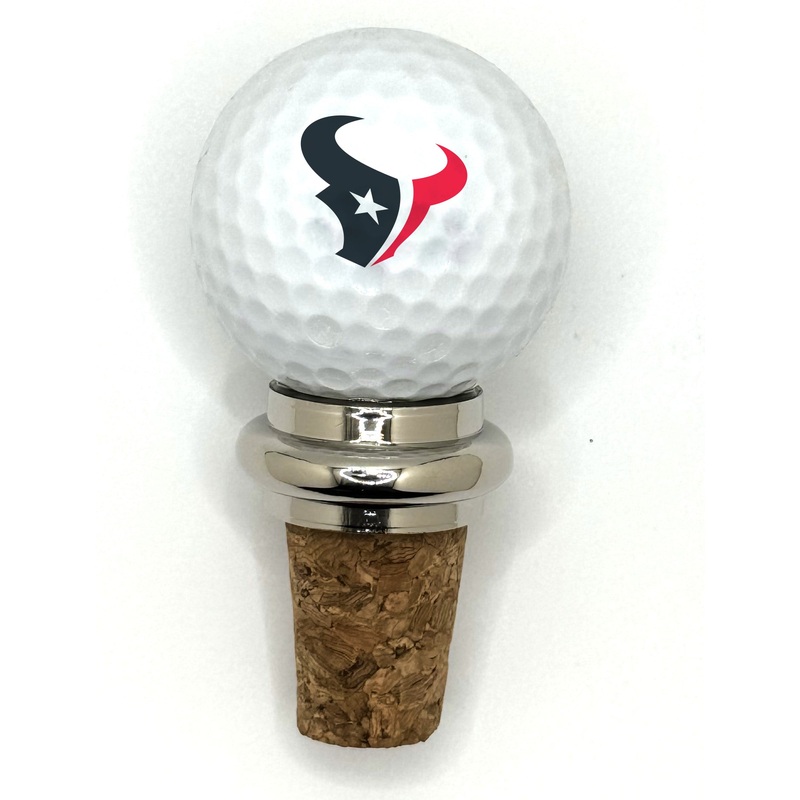Team Golf HOU Texans Cork Wine Stopper