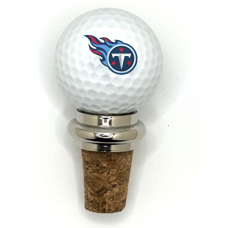 Team Golf TEN Titans Cork Wine Stopper