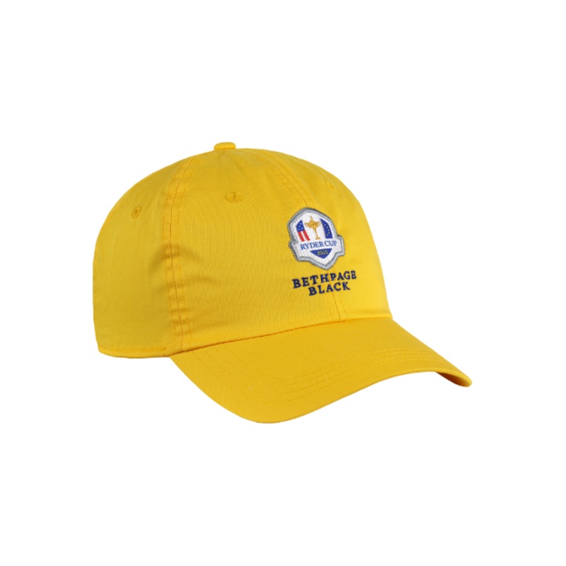 2025 Ryder Cup Yellow Lightweight Cotton Cap
