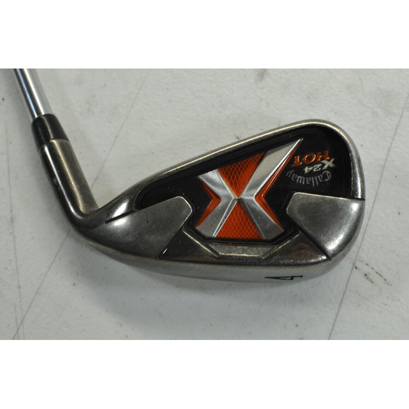 Callaway X-24 Hot Single 4 Iron RH Senior Flex Project X Rifle 4.0 Steel #178428