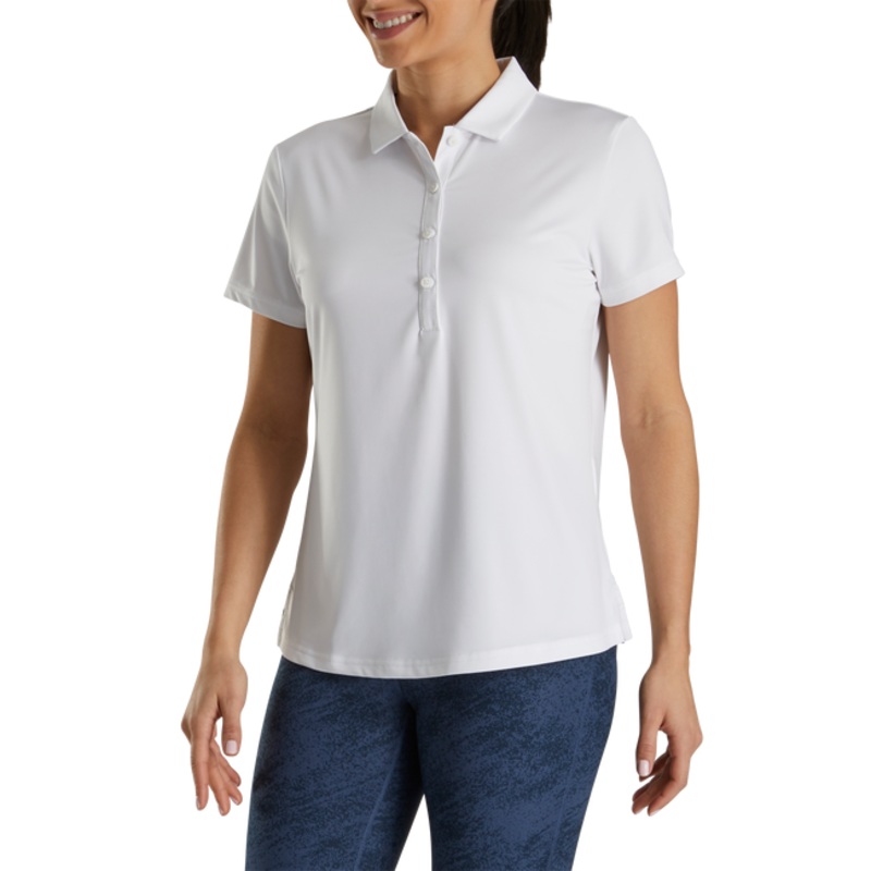 FootJoy Solid Lisle Golf Polo – Women