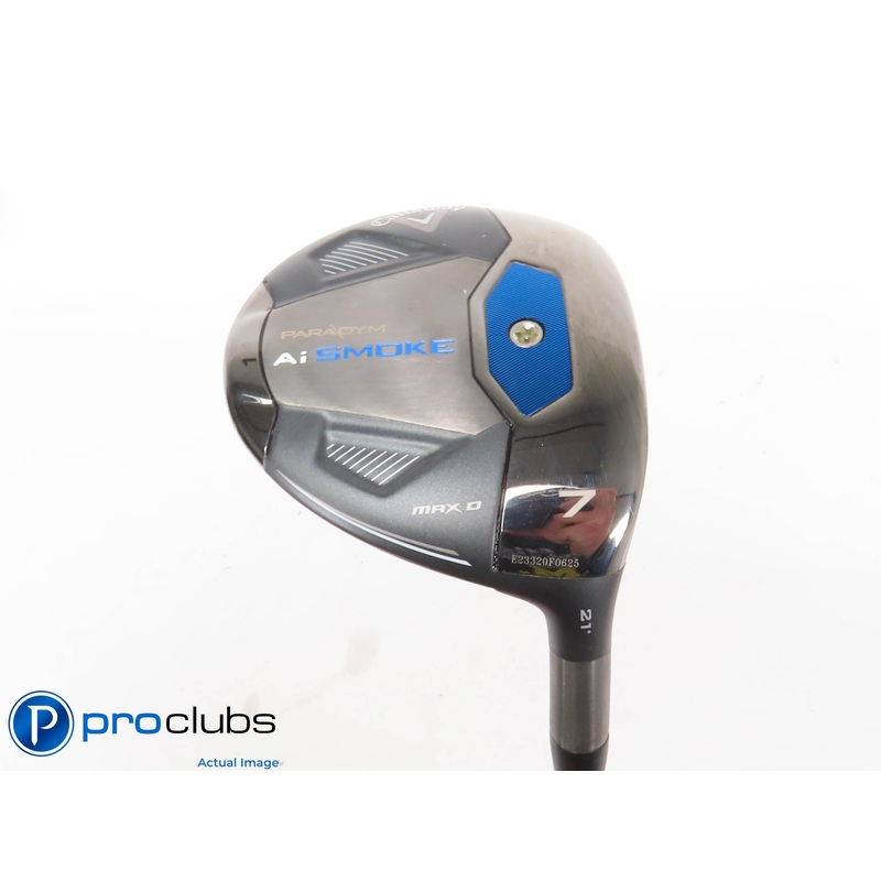 Ladies Callaway PARADYM Ai Smoke MAX D 21* 7 Wood – Accra Ladies Flex – 435538