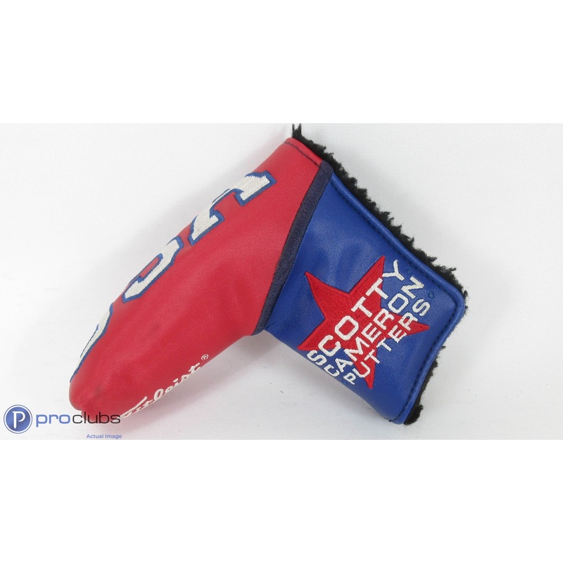 Rare! Scotty Cameron 2018 “Patriot” Blade Putter Headcover – 355287
