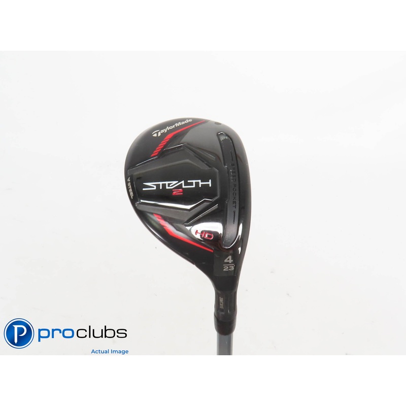 TaylorMade STEALTH 2 HD 23* 4 Hybrid – Fujikura Pro 2.0 6-R2 Senior Flex #416694