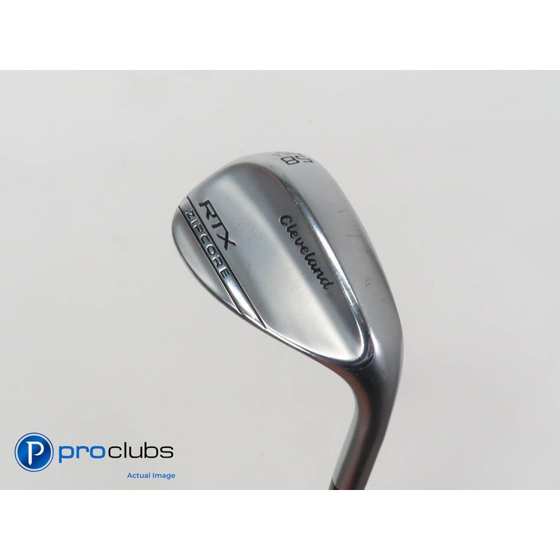 Cleveland RTX Zipcore Chrome 58*(12*) Wedge – DG Tour Issue Spinner – 398302