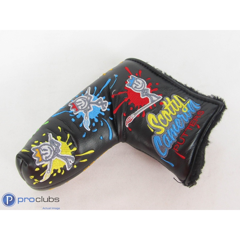 Custom Shop! Scotty Cameron “King Grinder Painter”  Blade Headcover- 443154