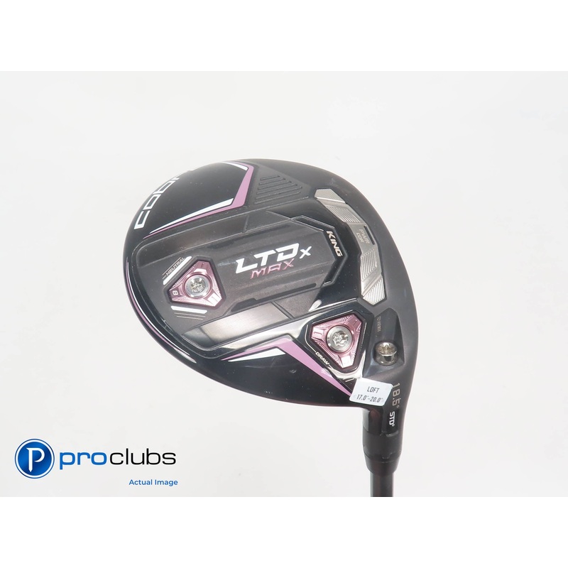Ladies Cobra KING LTDx MAX 18.5* 3 Wood – Riptide CB 40g 4.0 Ladies – 389608