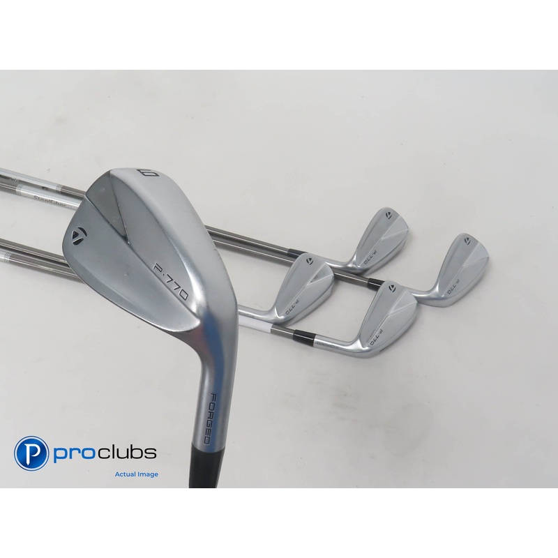 TaylorMade 2023 P-770 7-PW, AW Irons -AeroTechSteelfiber i70 Regular Flex 393582