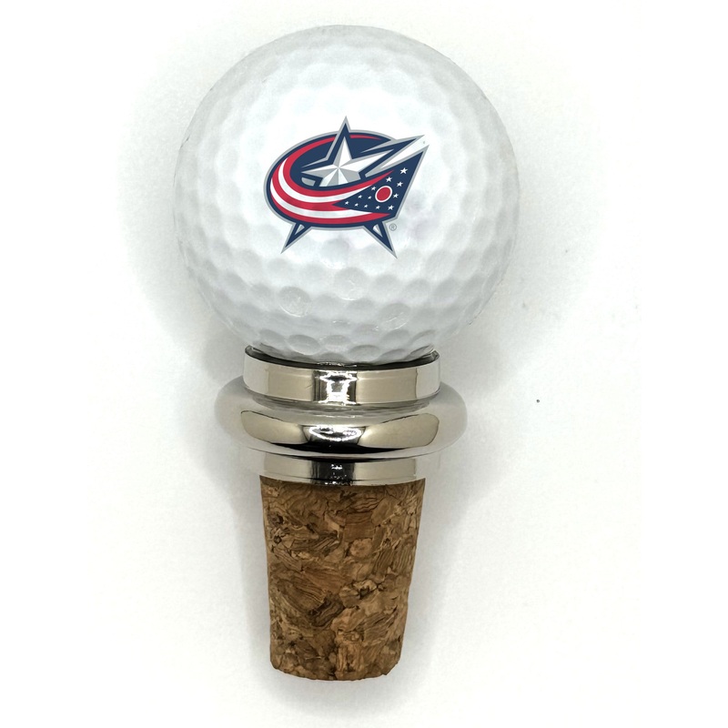 Team Golf CBJ Blue Jackets Cork Wine Stopper