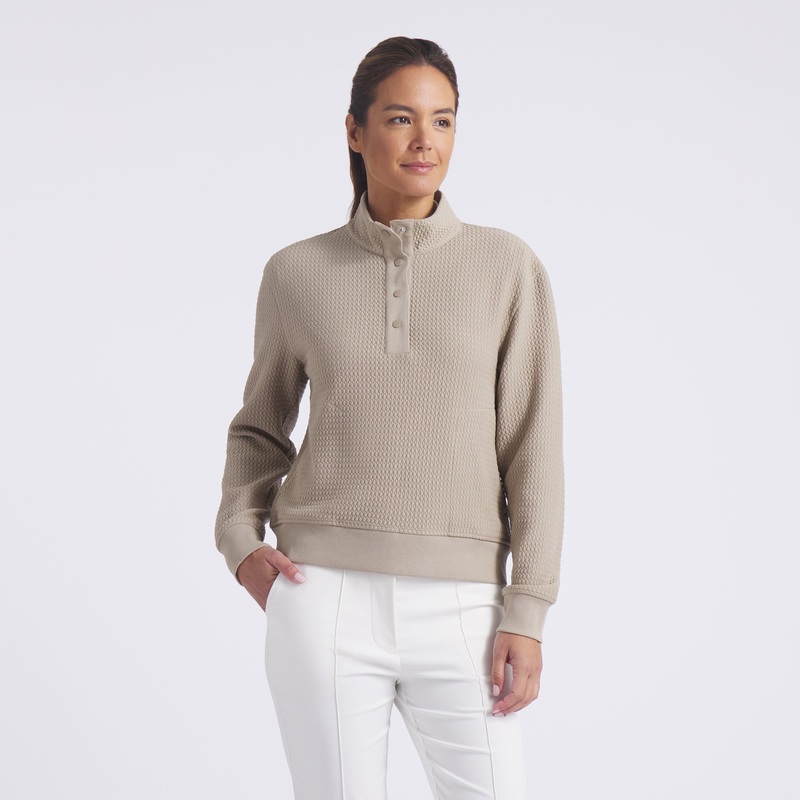 Women’s Boulder 1/2 Snap Pullover Golf Sweater