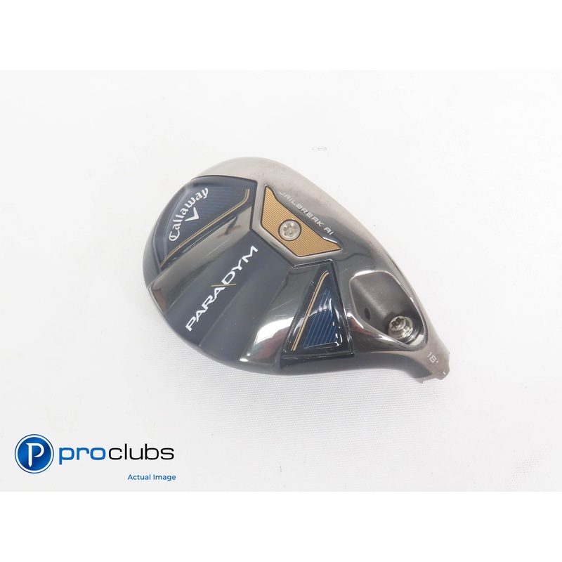 Callaway Paradym 18* Hybrid – Head Only – R/H – 387889
