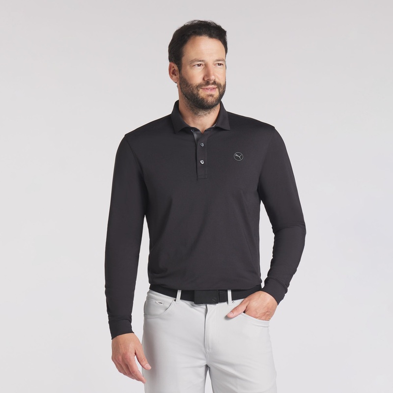 CLOUDSPUN Long Sleeve Midweight Golf Polo