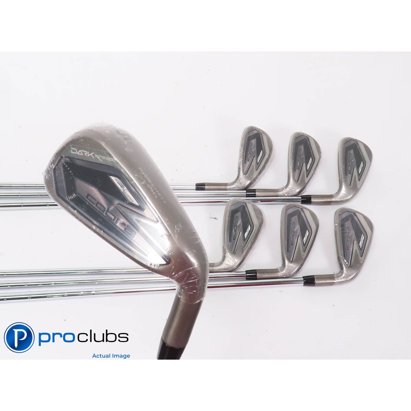 NEW Cobra DARKSPEED 5-PW,GW IRON SET – Cobra Regular Flex Steel -1/4″ 443100