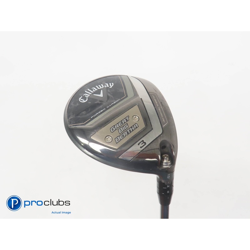 Nice! Callaway 23′ Great Big Bertha 15* 3 Wood – Helium 4F2 Senior Flex – 395367