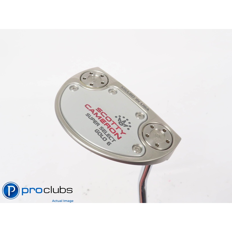 Nice Scotty Cameron ’23 Super Select GOLO 6 Single Bend 34″ PUTTER 447650