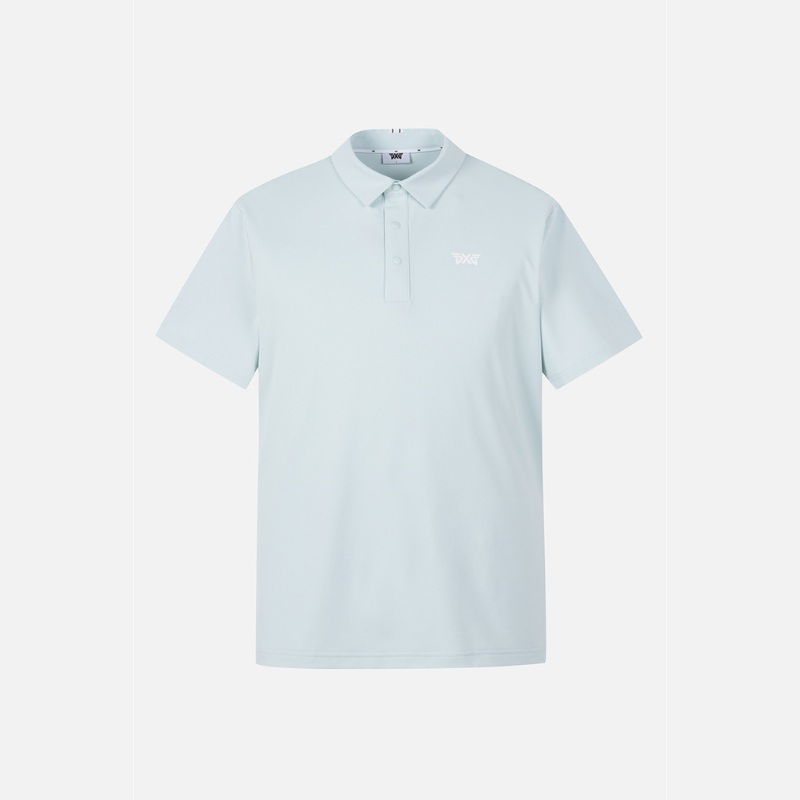 PXG KOREA MEN SUMMER ESSENTIAL COLLAR SHORT-SLEEVE