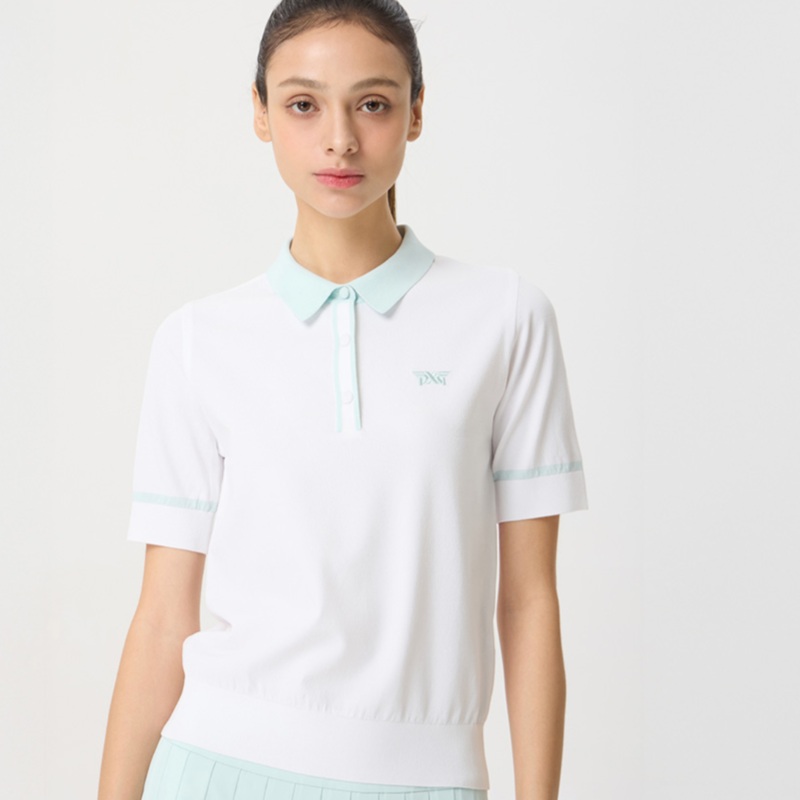 PXG KOREA WOMENS SUMMER MIDDLE SLEEVE SWEATER