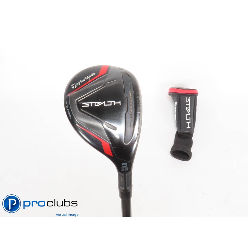 TaylorMade STEALTH 25* 5 HYBRID w/Cover – Ventus Red 5A Senior Flex 423869