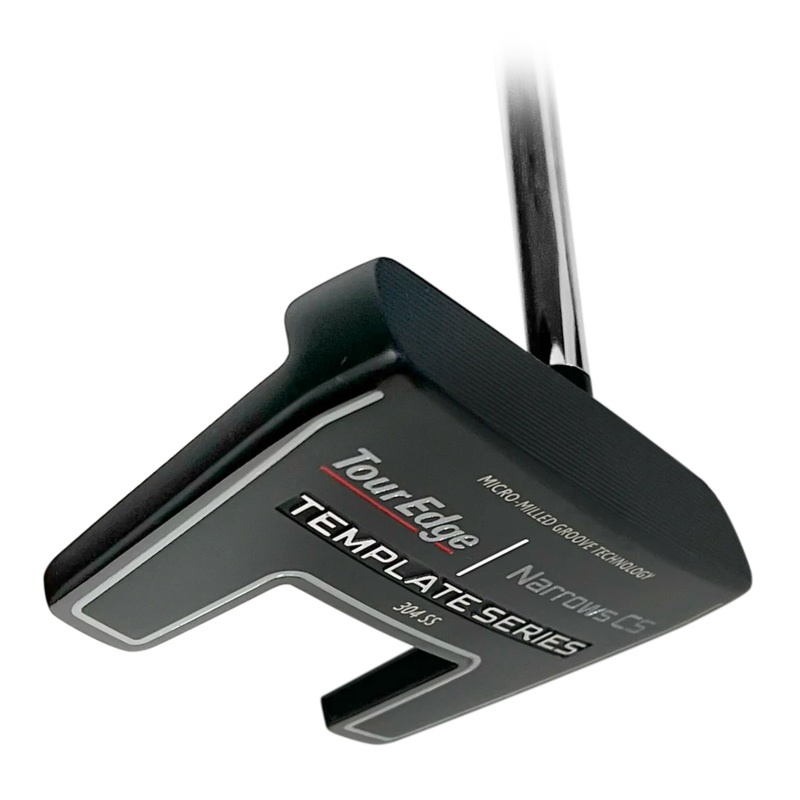 Tour Edge Pure Feel Template Black Narrows Center Shaft Putter 2024