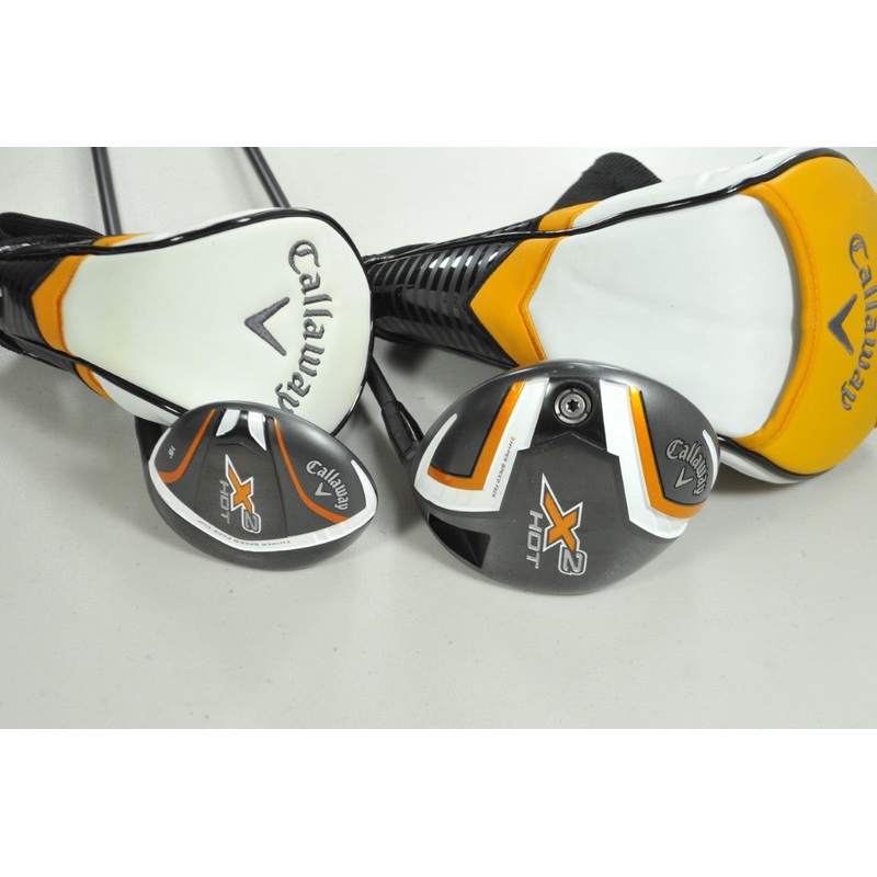 Callaway X2 Hot Pro 8.5* Driver and 15* Fairway Wood Set RH Extra Stiff # 199581