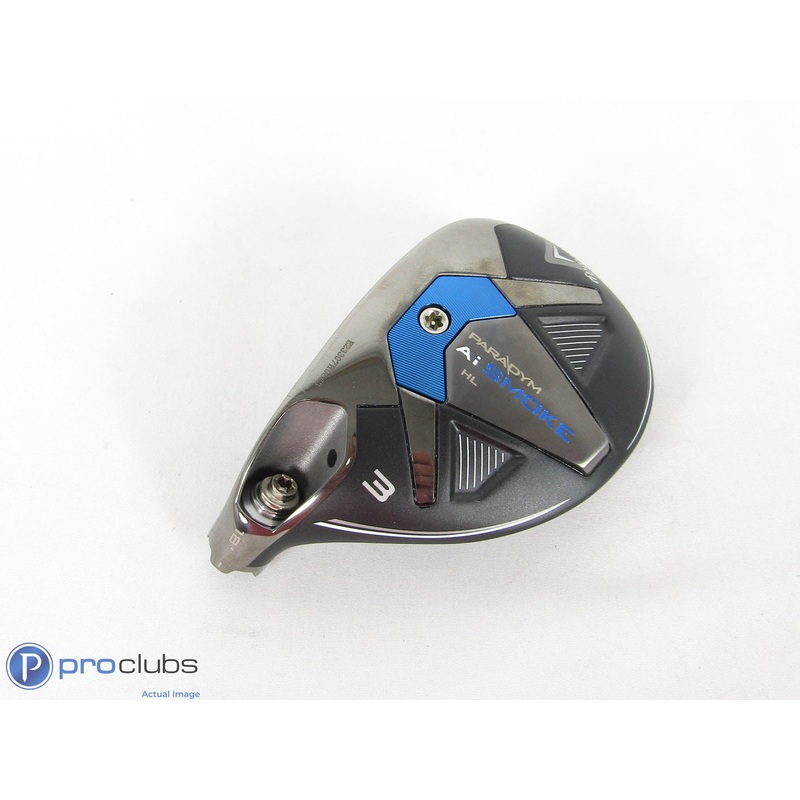 Left Handed! Callaway Ai Smoke HL 18* 3 Hybrid – Head Only – 430218