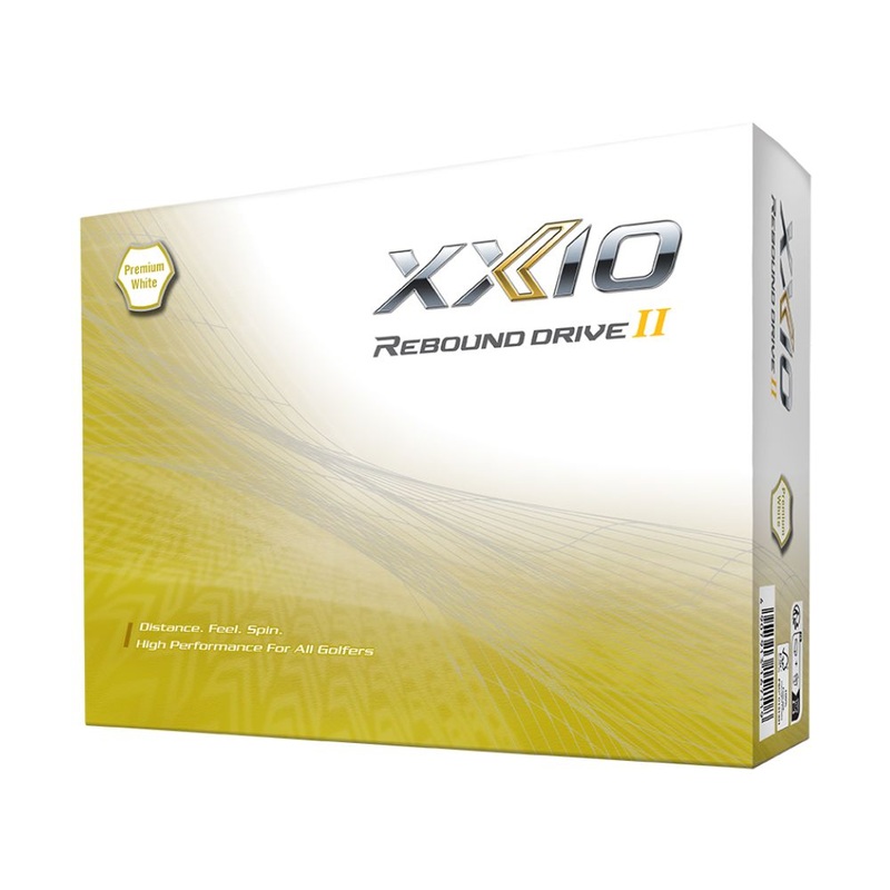 XXIO Rebound II Golf Balls Premium White – 1 Dozen