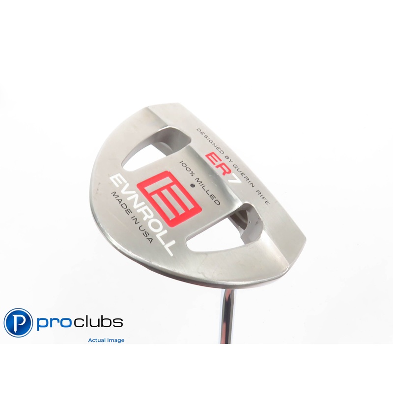 EVNROLL ER7 Single Bend 34″ PUTTER 100% Milled In USA 431035