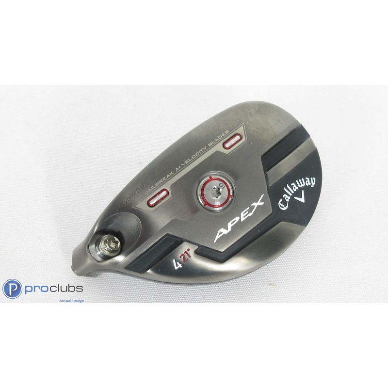 Left Handed Callaway Apex 21* – 4 Hybrid – Head Only – L/H 380412